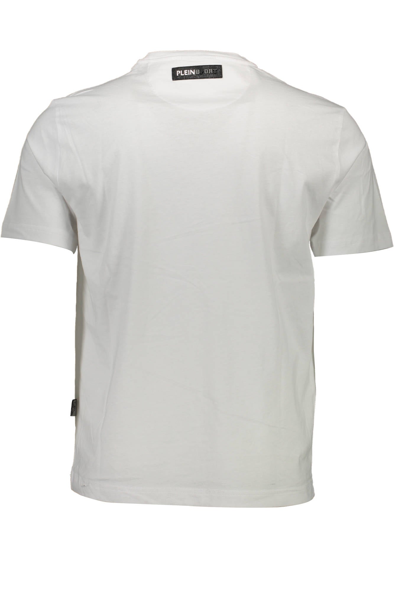 PLEIN SPORT T-SHIRT MANICHE CORTE UOMO BIANCO