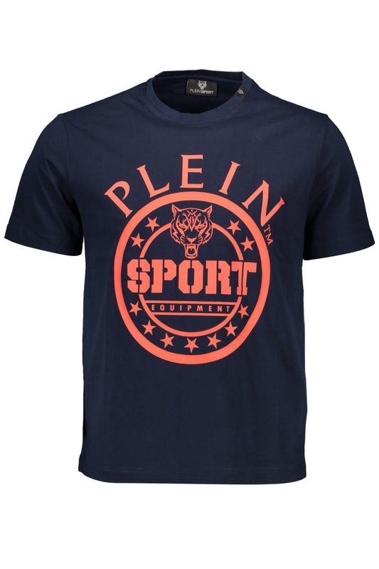 PLEIN SPORT T-SHIRT MANICHE CORTE UOMO BLU