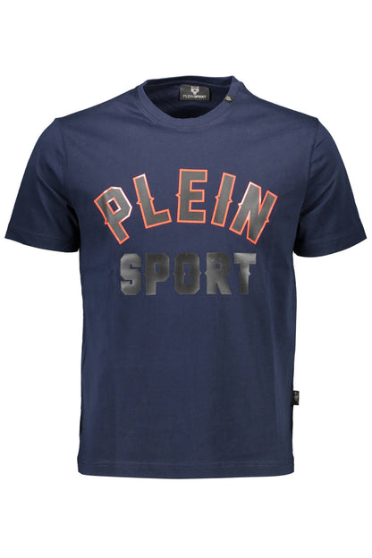 PLEIN SPORT T-SHIRT MANICHE CORTE UOMO BLU