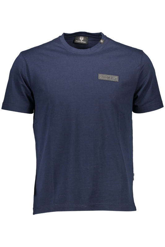 PLEIN SPORT T-SHIRT MANICHE CORTE UOMO BLU