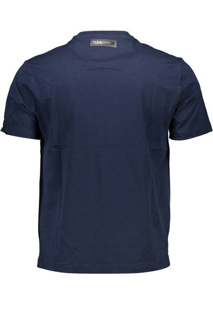 PLEIN SPORT T-SHIRT MANICHE CORTE UOMO BLU