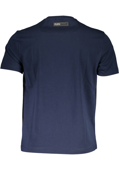 PLEIN SPORT T-SHIRT MANICHE CORTE UOMO BLU