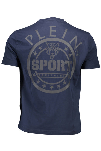 PLEIN SPORT T-SHIRT MANICHE CORTE UOMO BLU