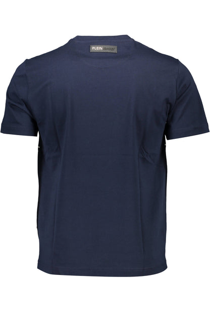 PLEIN SPORT T-SHIRT MANICHE CORTE UOMO BLU