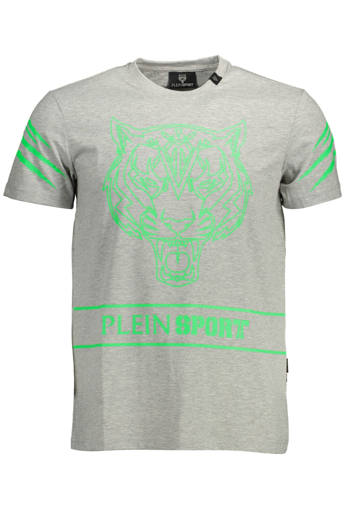 Plein Sport T-Shirt Maniche Corte Uomo Grigio""