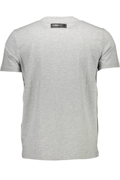 PLEIN SPORT T-SHIRT MANICHE CORTE UOMO GRIGIO""