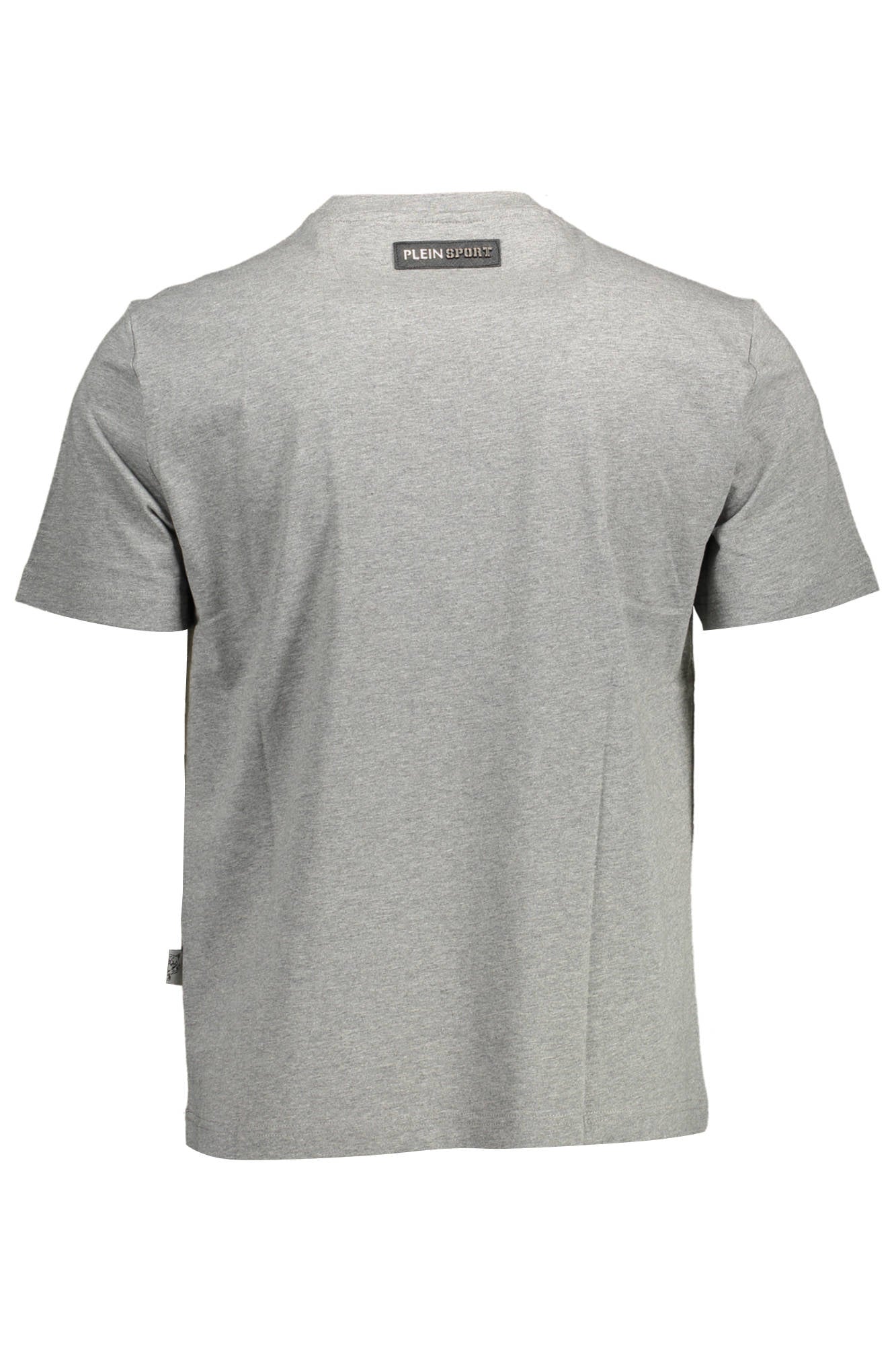 PLEIN SPORT T-SHIRT MANICHE CORTE UOMO GRIGIO