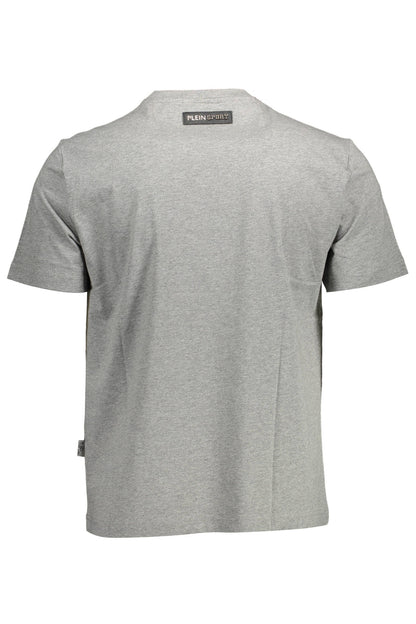 Plein Sport T-Shirt Maniche Corte Uomo Grigio