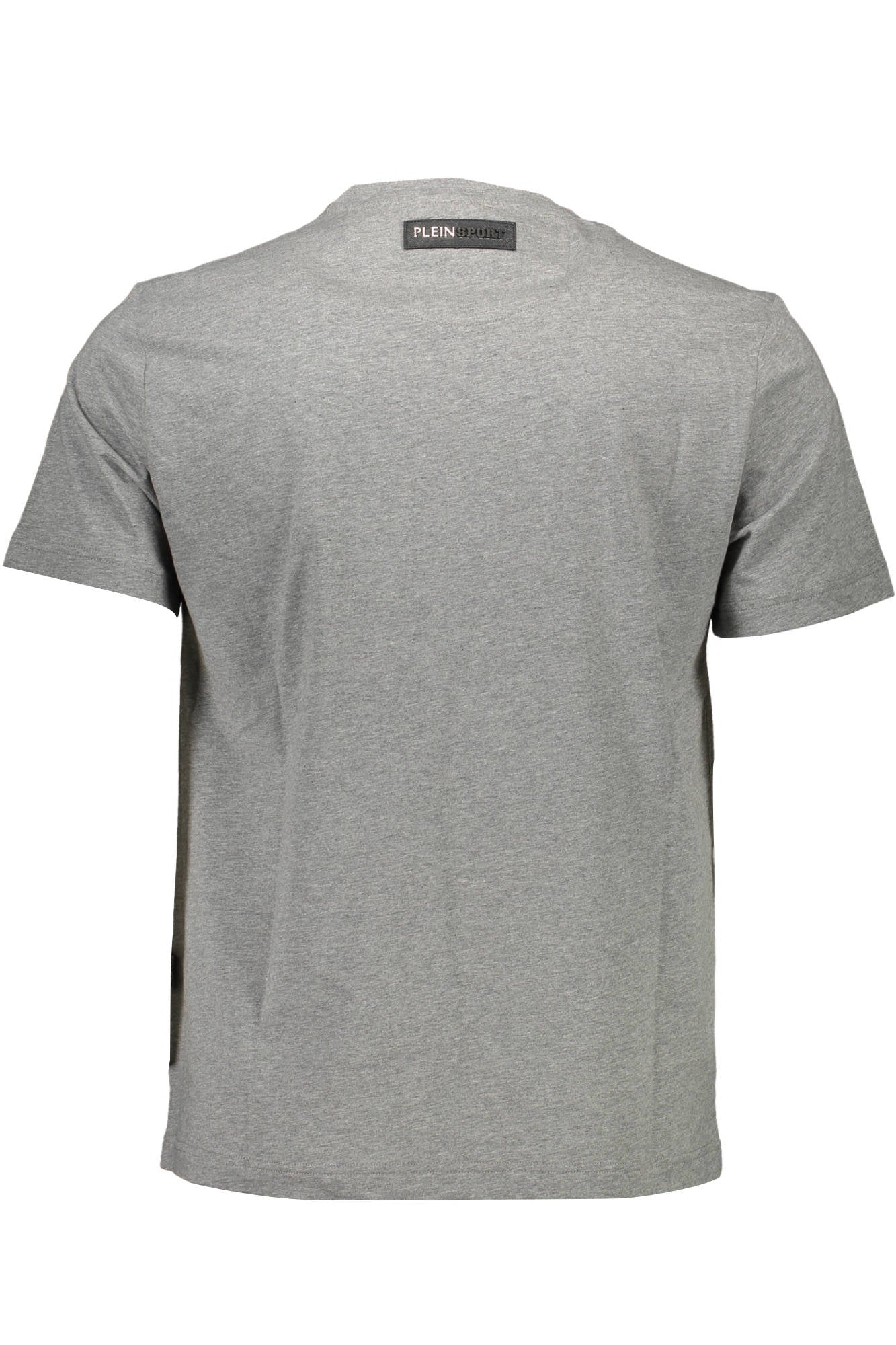 PLEIN SPORT T-SHIRT MANICHE CORTE UOMO GRIGIO