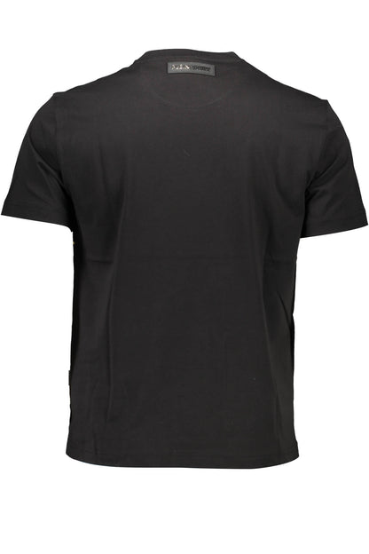 PLEIN SPORT T-SHIRT MANICHE CORTE UOMO NERO