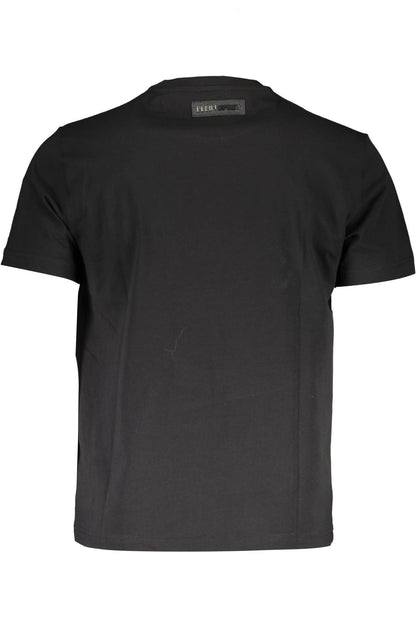 PLEIN SPORT T-SHIRT MANICHE CORTE UOMO NERO