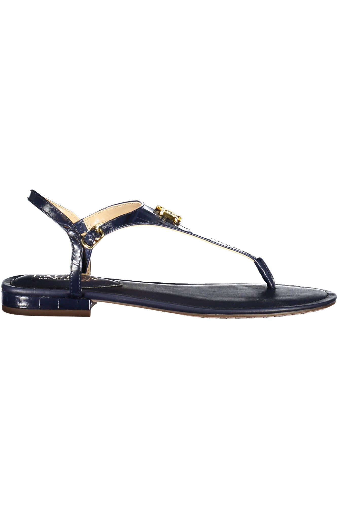 RALPH LAUREN CALZATURA SANDALO DONNA BLU""