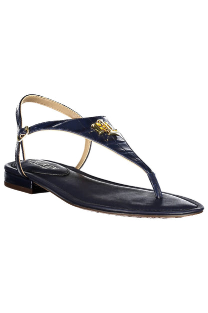 RALPH LAUREN CALZATURA SANDALO DONNA BLU""