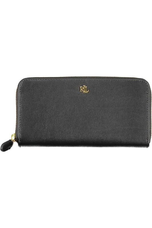 RALPH LAUREN PORTAFOGLIO DONNA NERO