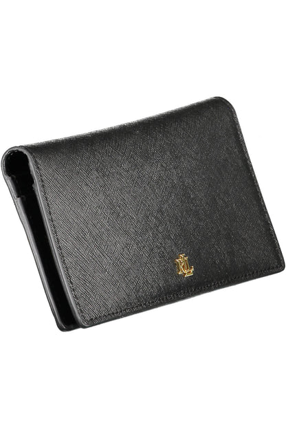 RALPH LAUREN PORTAFOGLIO DONNA NERO