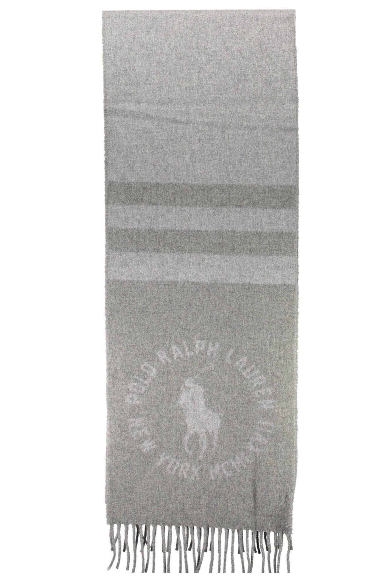 RALPH LAUREN SCIARPA UOMO GRIGIO""