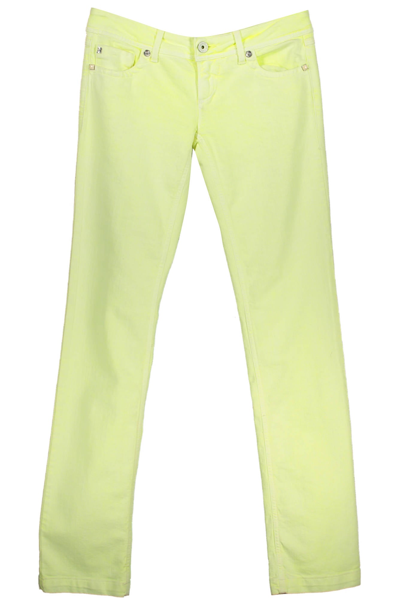 RE-START PANTALONE DONNA GIALLO""