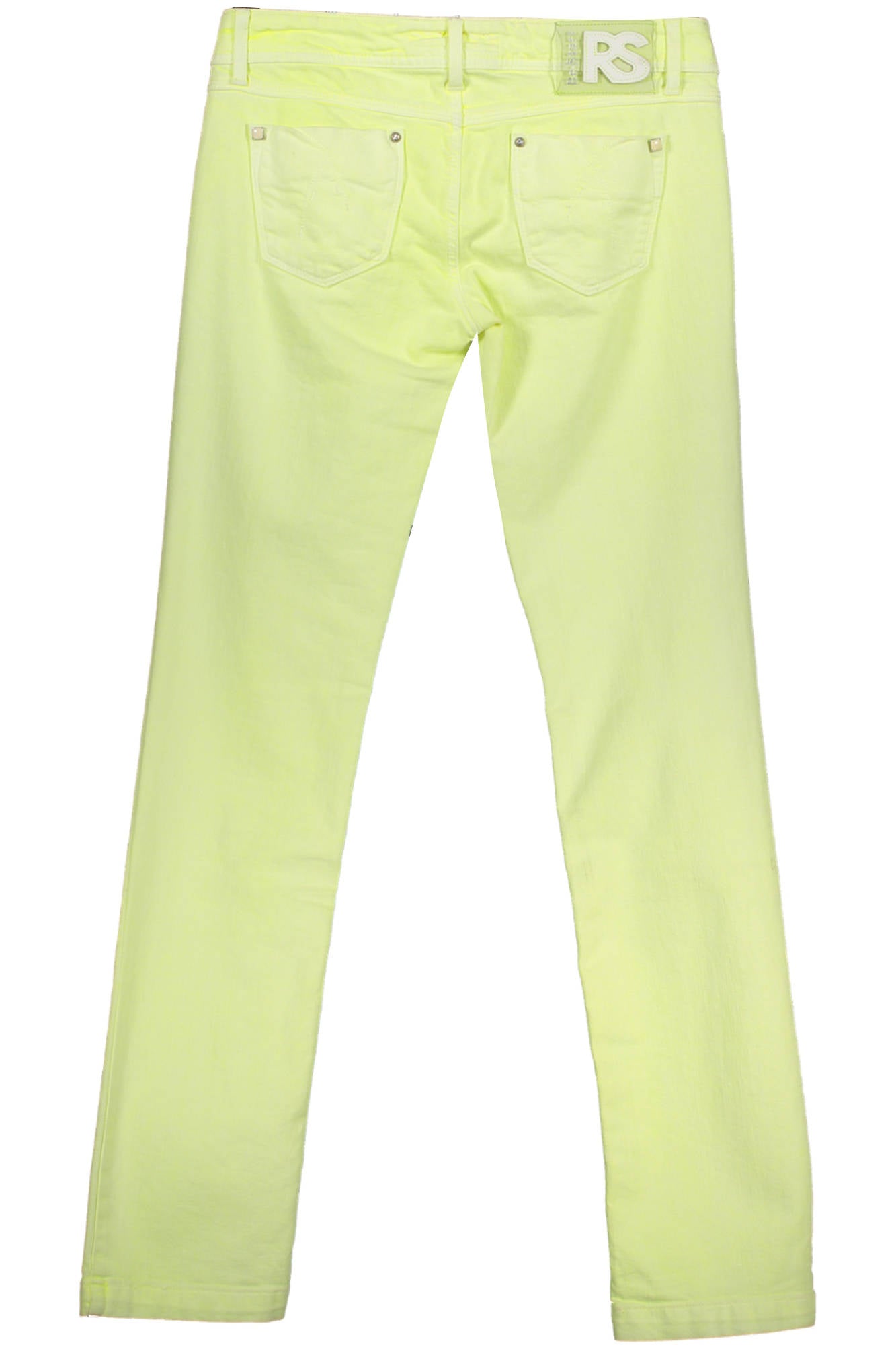 RE-START PANTALONE DONNA GIALLO""