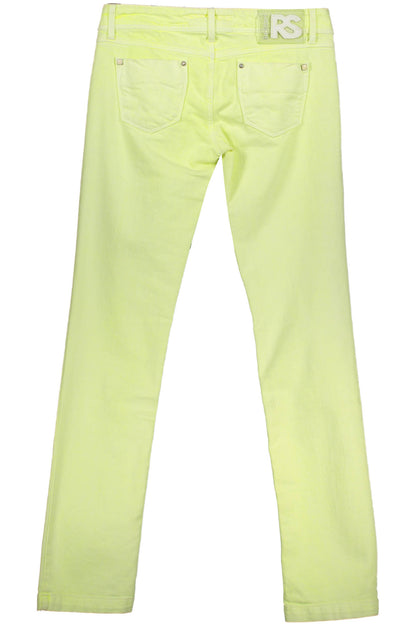 RE-START PANTALONE DONNA GIALLO""