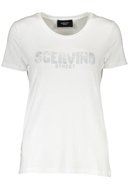 SCERVINO STREET T-SHIRT MANICHE CORTE DONNA BIANCO""