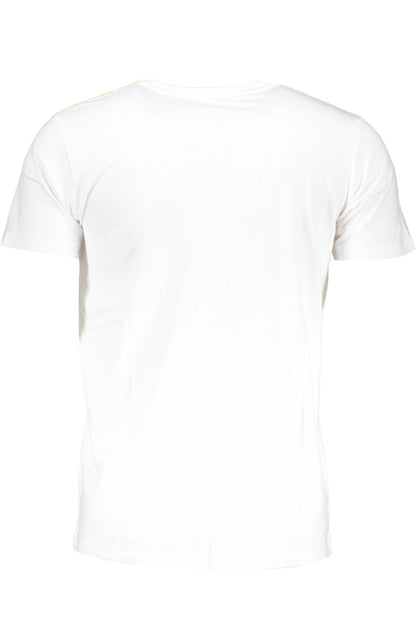 SCUOLA NAUTICA T-SHIRT MANICHE CORTE UOMO BIANCO