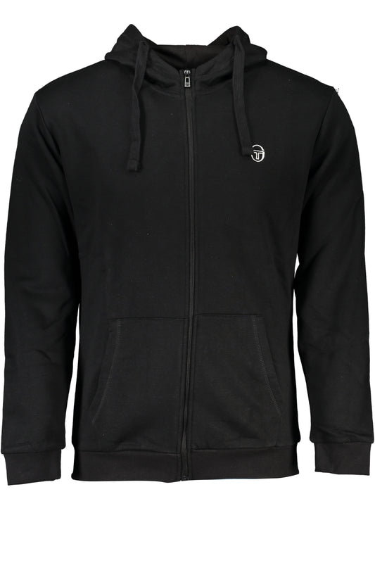 Sergio Tacchini Felpa Con Zip Uomo Nero""