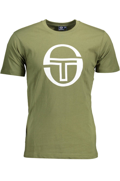 SERGIO TACCHINI T-SHIRT MANICHE CORTE UOMO VERDE