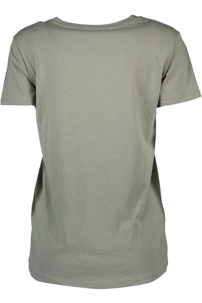 SILVIAN HEACH T-SHIRT MANICHE CORTE DONNA VERDE""