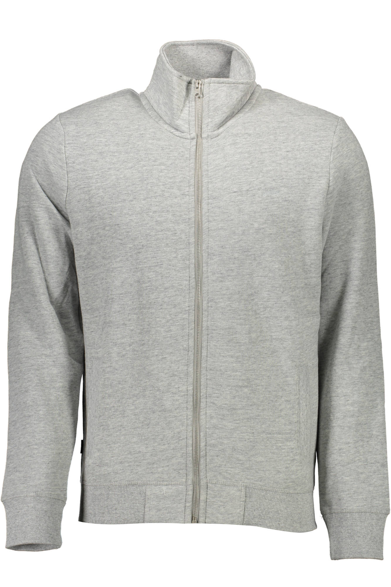 SUPERDRY FELPA CON ZIP UOMO GRIGIO""