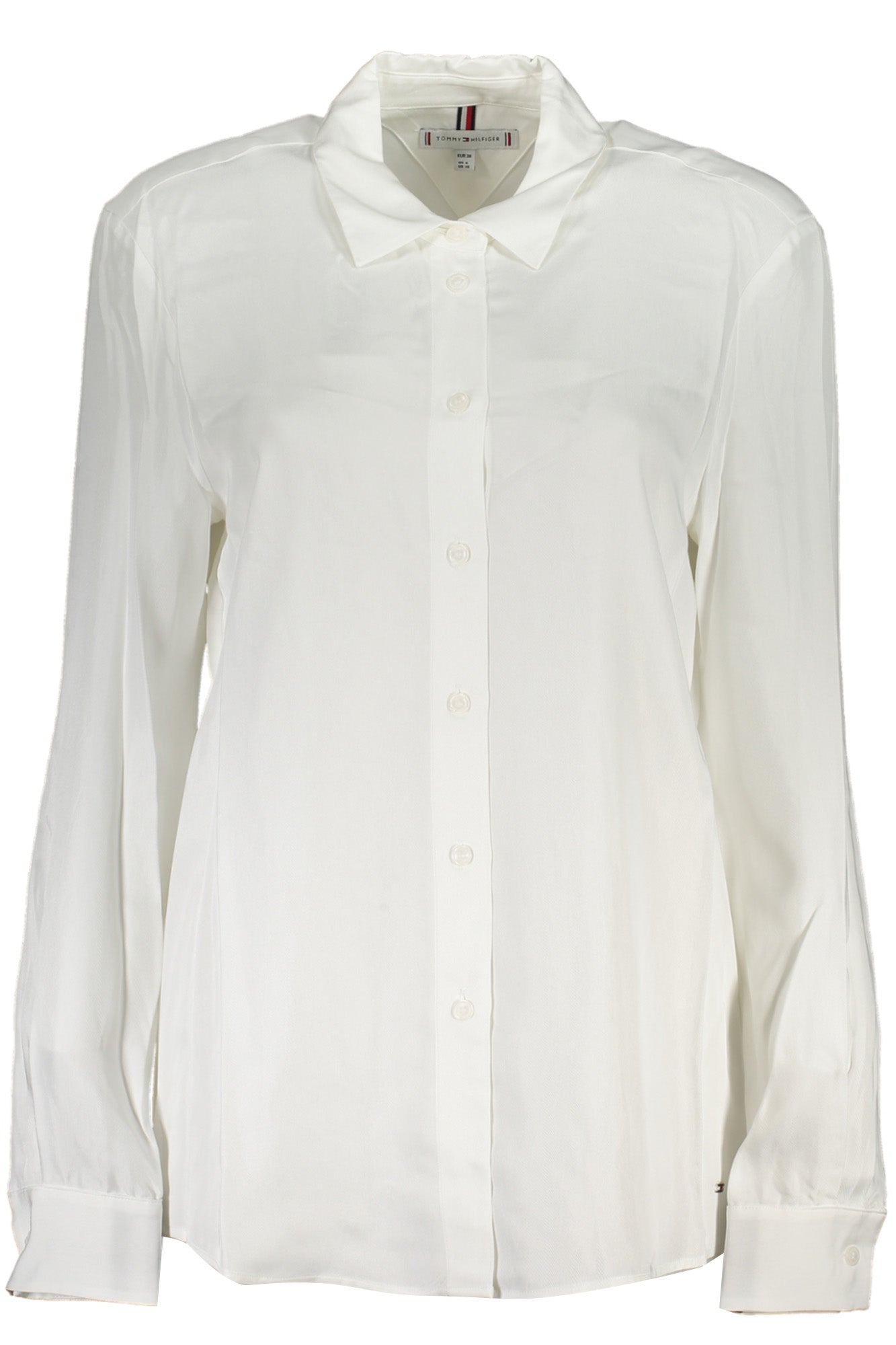 TOMMY HILFIGER CAMICIA MANICHE LUNGHE DONNA BIANCO