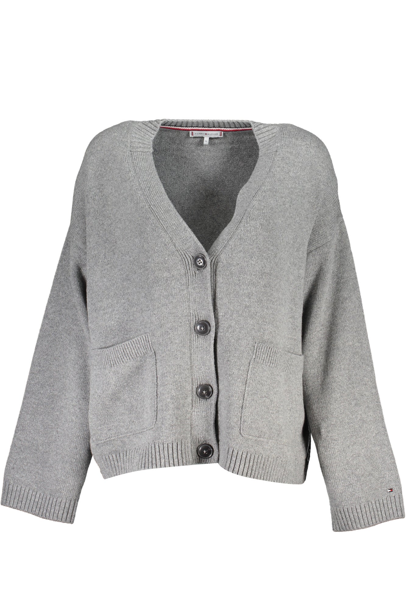 TOMMY HILFIGER CARDIGAN DONNA GRIGIO""