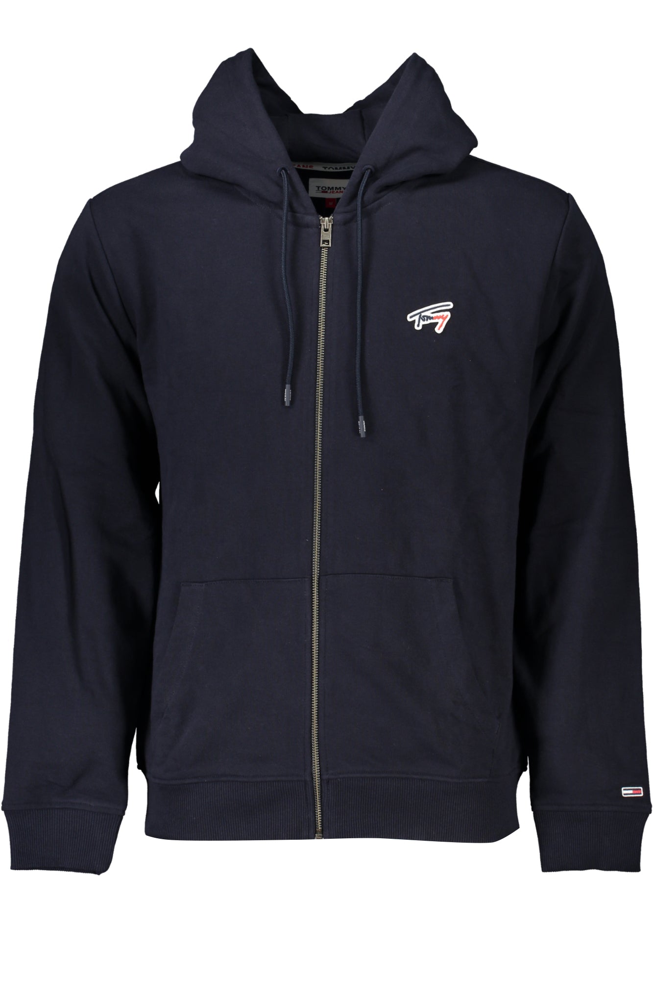 TOMMY HILFIGER FELPA CON ZIP UOMO BLU""