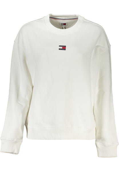 TOMMY HILFIGER FELPA SENZA ZIP DONNA BIANCO