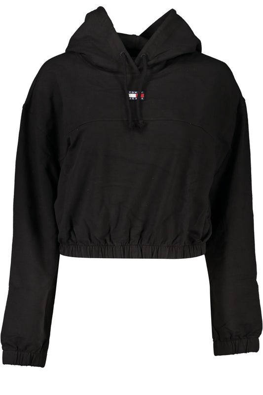 Tommy Hilfiger Felpa Senza Zip Donna Nero"" - mem39