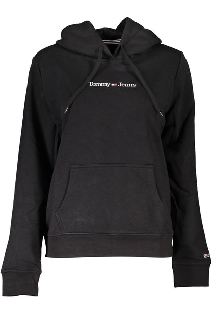 TOMMY HILFIGER FELPA SENZA ZIP DONNA NERO""