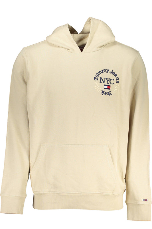 TOMMY HILFIGER FELPA SENZA ZIP UOMO BEIGE""