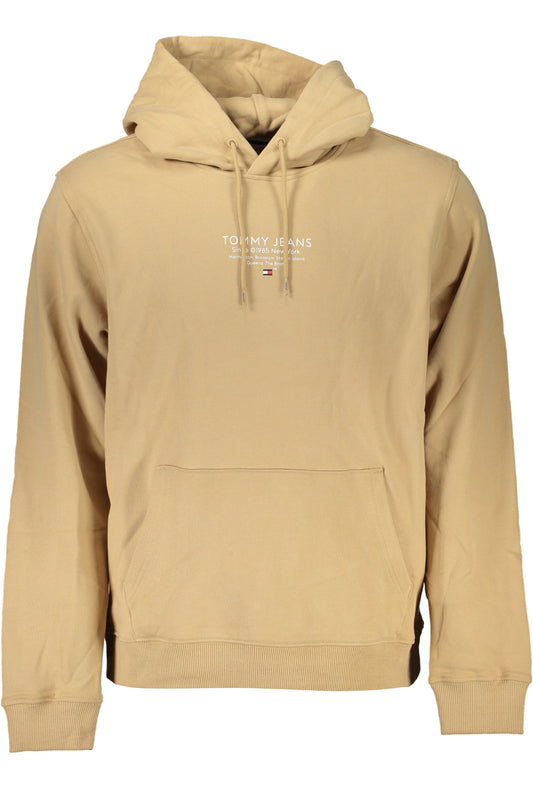 TOMMY HILFIGER FELPA SENZA ZIP UOMO BEIGE