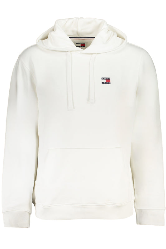 TOMMY HILFIGER FELPA SENZA ZIP UOMO BIANCO