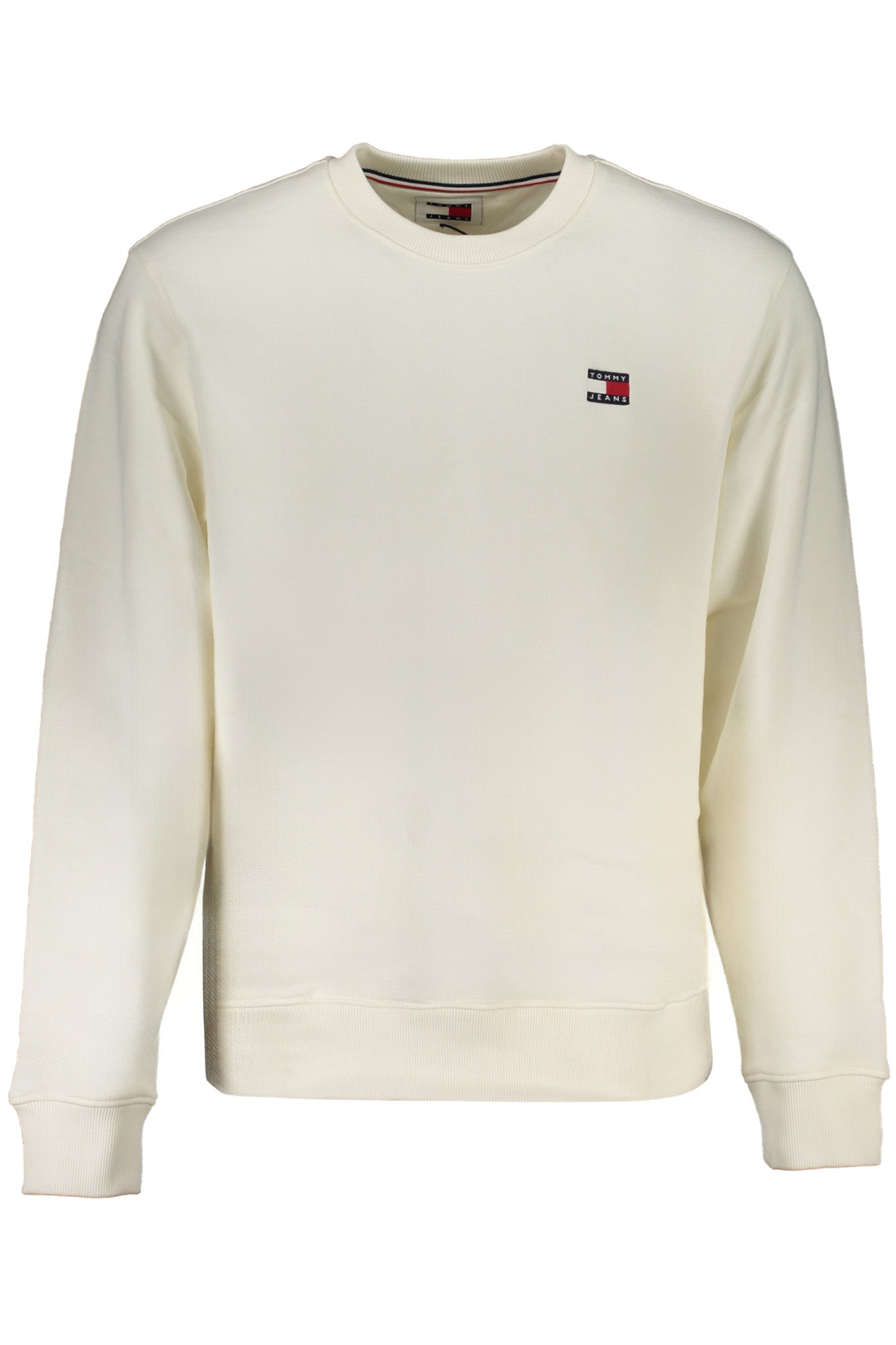 TOMMY HILFIGER FELPA SENZA ZIP UOMO BIANCO