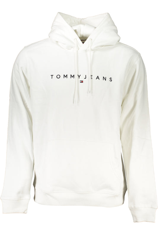 TOMMY HILFIGER FELPA SENZA ZIP UOMO BIANCO""