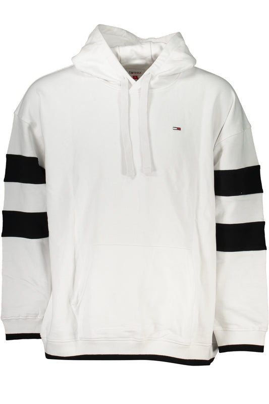 TOMMY HILFIGER FELPA SENZA ZIP UOMO BIANCO