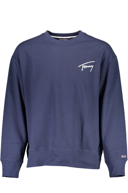 TOMMY HILFIGER FELPA SENZA ZIP UOMO BLU""