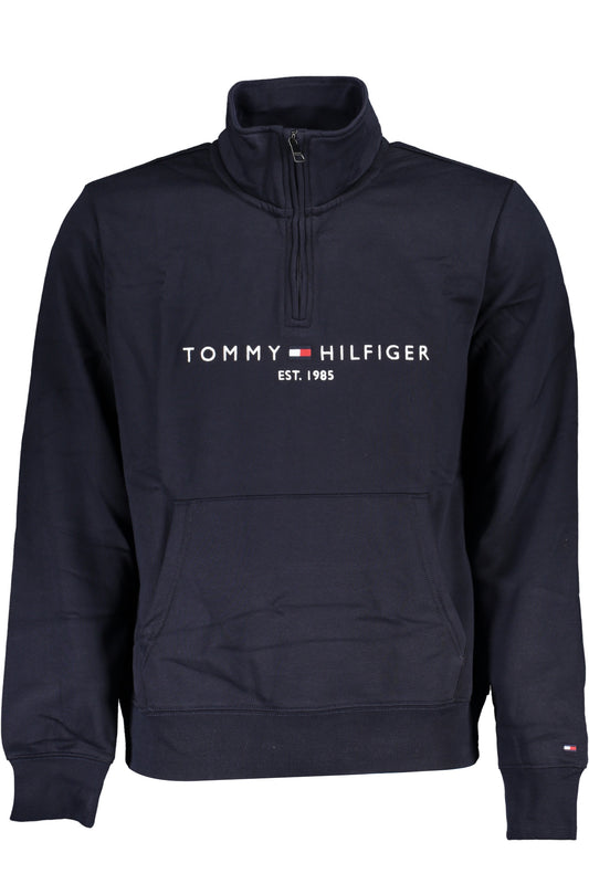 TOMMY HILFIGER FELPA SENZA ZIP UOMO BLU""