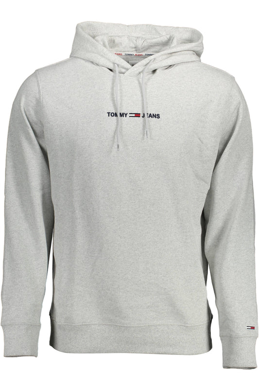 TOMMY HILFIGER FELPA SENZA ZIP UOMO GRIGIO""