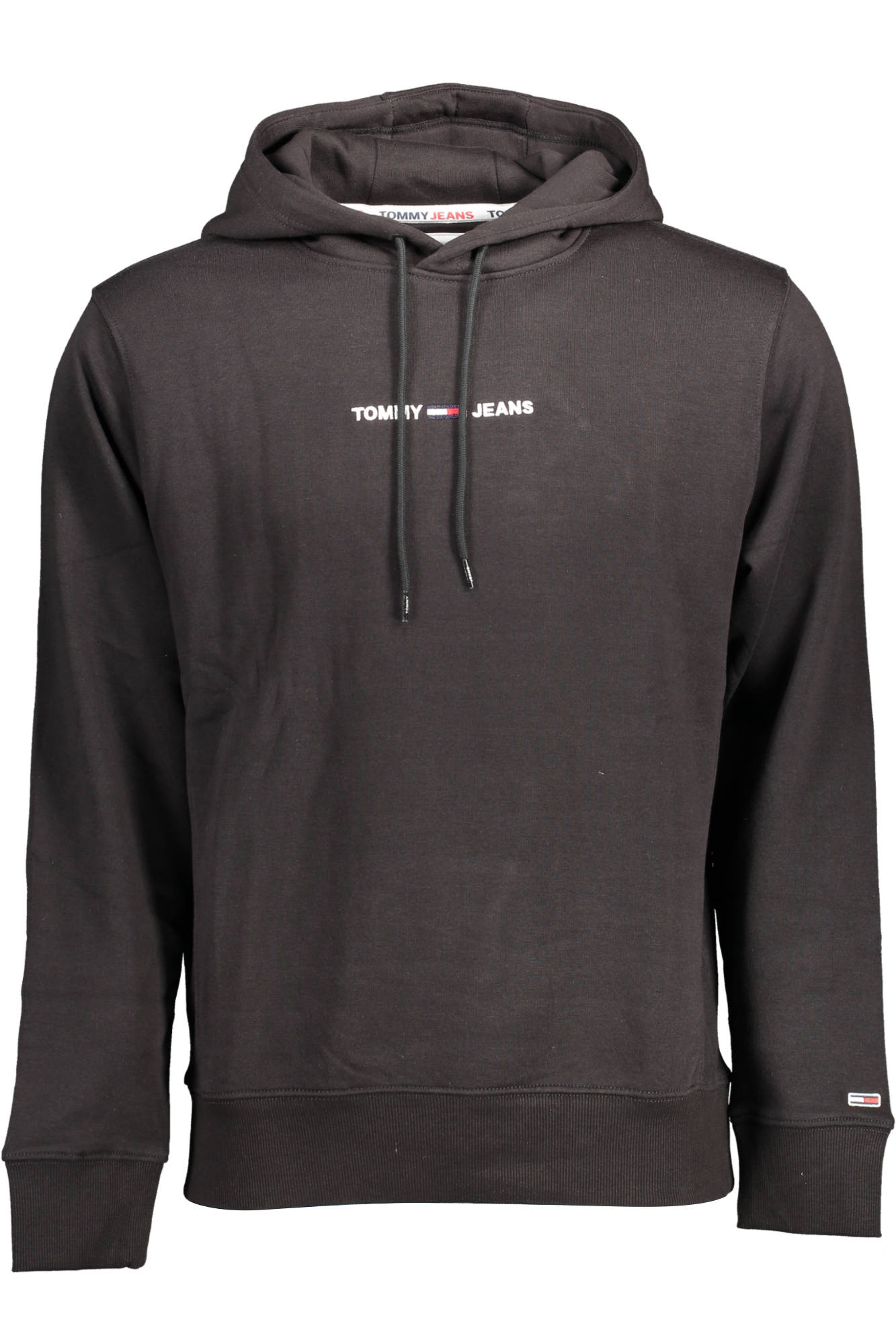 TOMMY HILFIGER FELPA SENZA ZIP UOMO NERO""