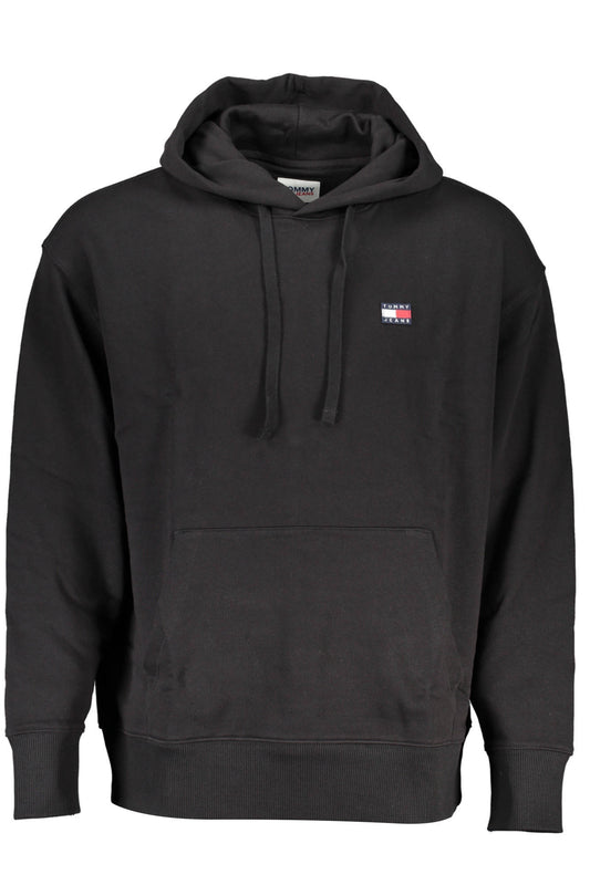 TOMMY HILFIGER FELPA SENZA ZIP UOMO NERO