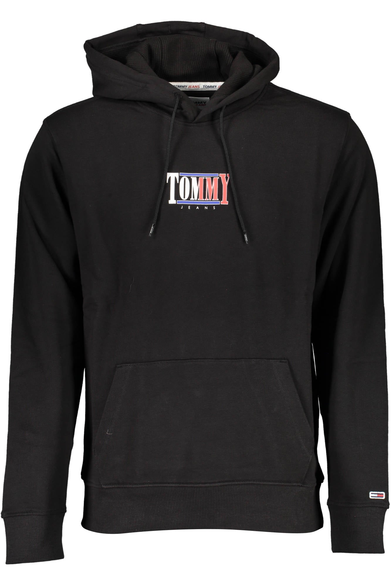 TOMMY HILFIGER FELPA SENZA ZIP UOMO NERO""