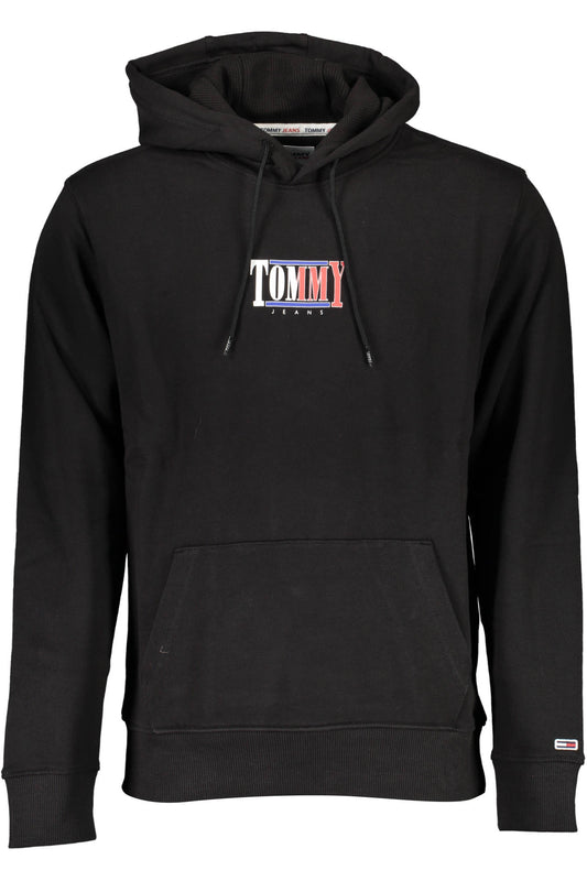 TOMMY HILFIGER FELPA SENZA ZIP UOMO NERO""