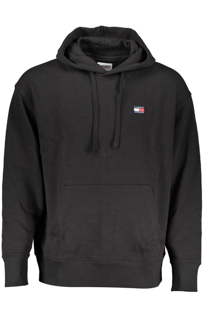 TOMMY HILFIGER FELPA SENZA ZIP UOMO NERO