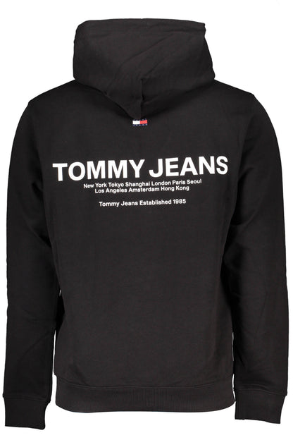 TOMMY HILFIGER FELPA SENZA ZIP UOMO NERO